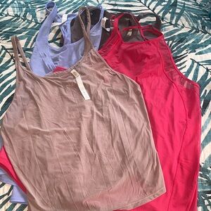 4 lululemon tank tops